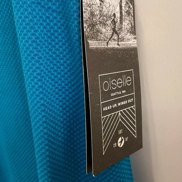 Oiselle Flyout Racerback Tank - NWT - Size 2 - Blue - Picture 8 of 10